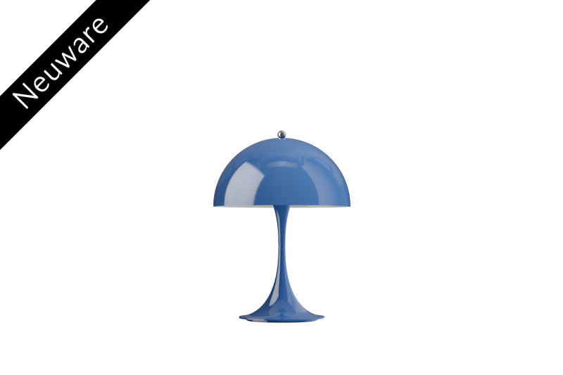Louis Poulsen Panthella V3 Mini 250 Portable (In- & Outdoor) Tischlampe / Opaque Indigo