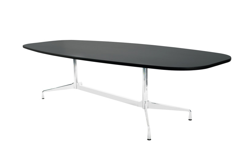 Vitra Konferenztisch Segmented Table Kunstharz / Schwarz 280 x 112 cm
