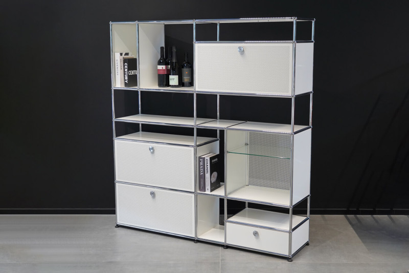 USM Haller Wandplank USM Robijnrood
