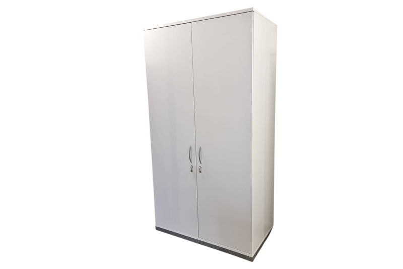 Vitra Aluminium Group EA 108 Bezoekersstoel Leder / Zwart