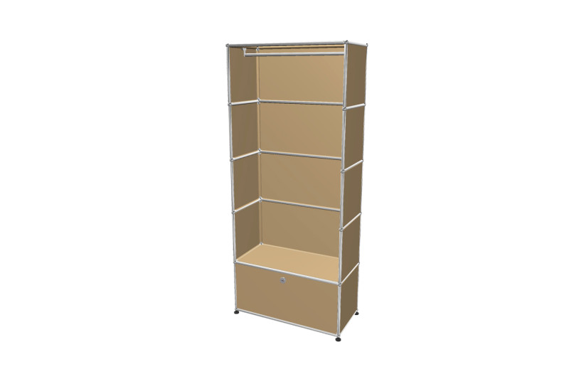 USM Haller Garderobenschrank mit Ausziehtür Tiefe 35 cm