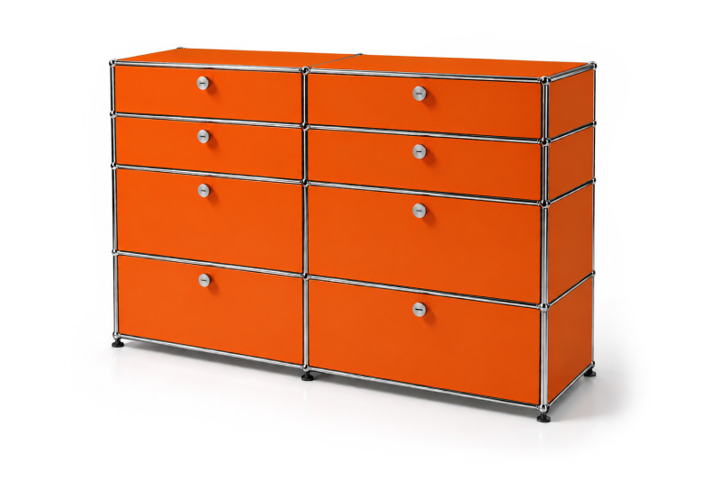 USM Haller Sideboard Reinorange RAL 2004
