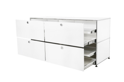 USM Haller Schuhschrank Reinweiß RAL 9010