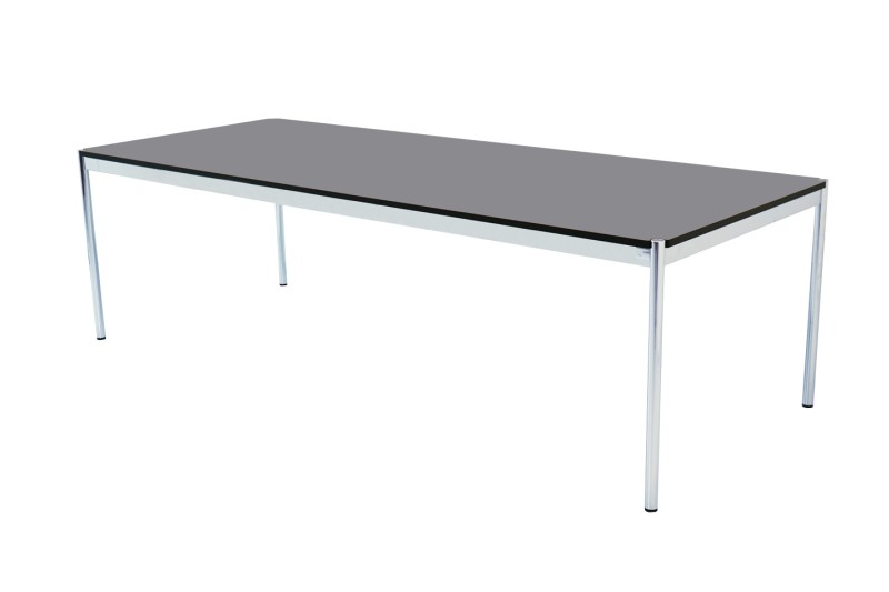 USM Haller Mesa de Conferencia Resina sintética / Gris 250 x 100 cm