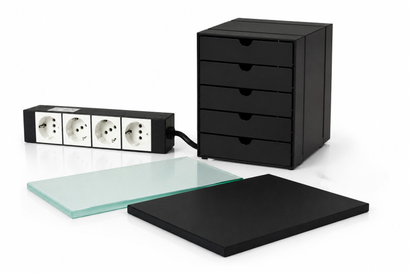 USM Haller rolling containers in various designs