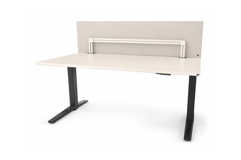 König + Neurath TALO.S Lift höhenverstellbar per Gasfeder / Weiß 160 x 80 cm
