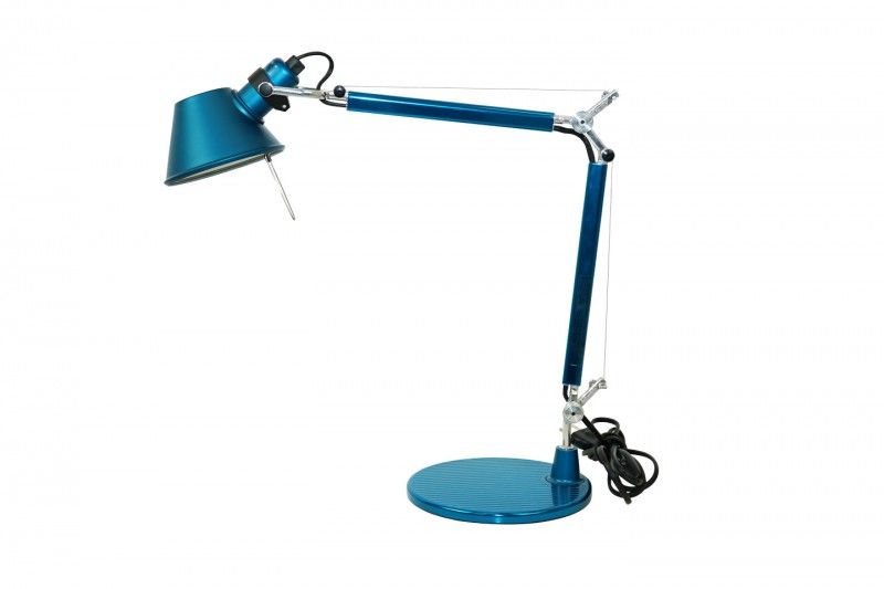 Artemide Tolomeo Micro Tischlampe Blau / Türkis