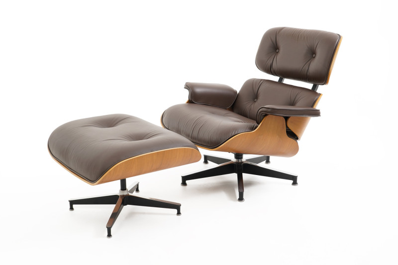 Vitra Eames Lounge Chair Cuir / Noir