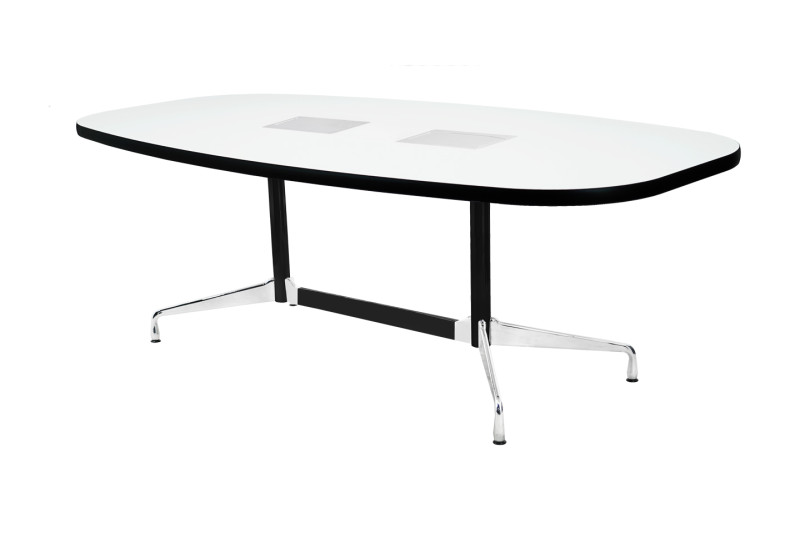 Vitra Konferenztisch Segmented Table Kunstharz / Weiß 240 x 138 cm