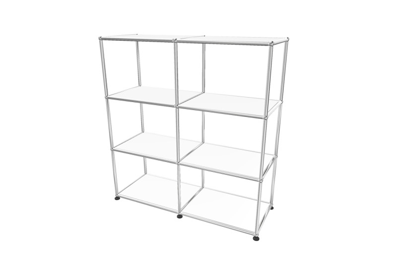 USM Haller Regal / Bücherregal in Breite 100 cm x Tiefe 35 cm