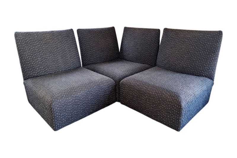 Vitra Aluminium Group EA 108 Silla de Reunion Piel / Negro