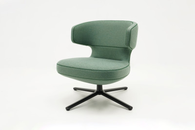Vitra Petit Repos + Ottoman Fabric / Green