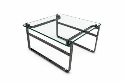 Walter Knoll Beistelltisch Fabricius Glas / 70 x 70 cm