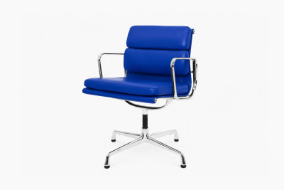 Vitra EA 208 Leder / Blau