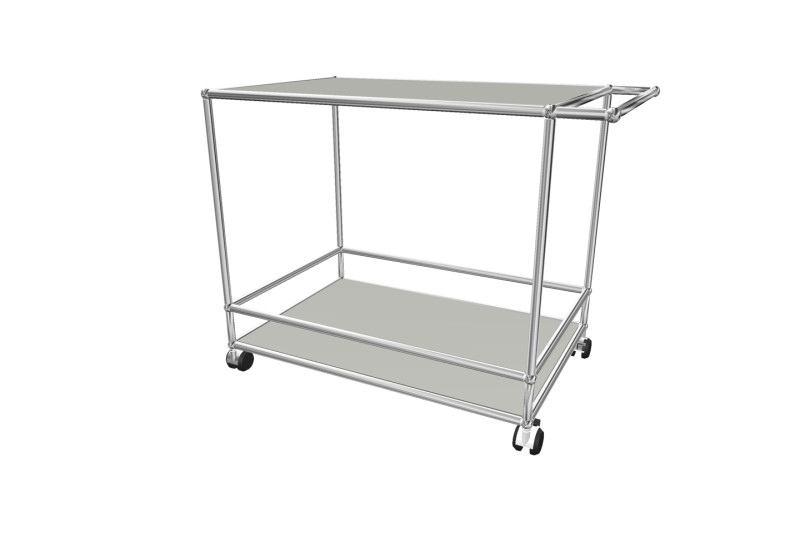 USM Haller Barwagen / Servierwagen 75 x 50 cm