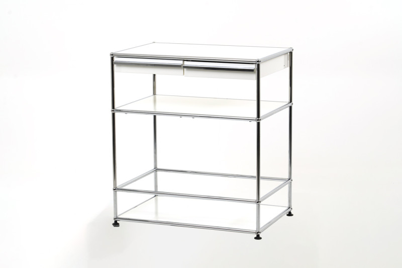USM Haller Roller Container Pure White RAL 9010