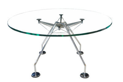 Tecno Nomos Konferenztisch Glas Ø 150 cm