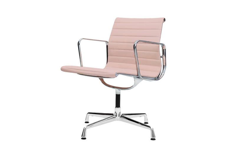 Vitra EA 107 / 108 Leder / Hellrosa
