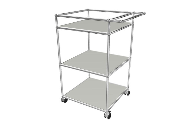USM Haller Barwagen / Servierwagen 50 x 50 cm