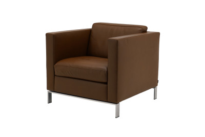 Walter Knoll Sessel Foster 500 Leder / Braun