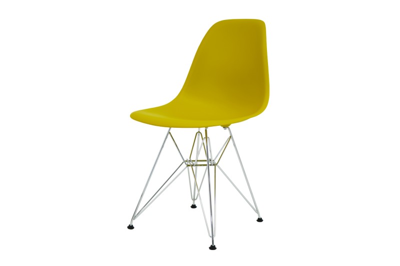 Vitra Eames Plastic Side Chair DSR / jaune