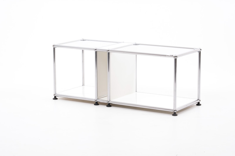 USM Haller Mesa Auxiliar Negro Grafito RAL 9011 75 x 50 cm
