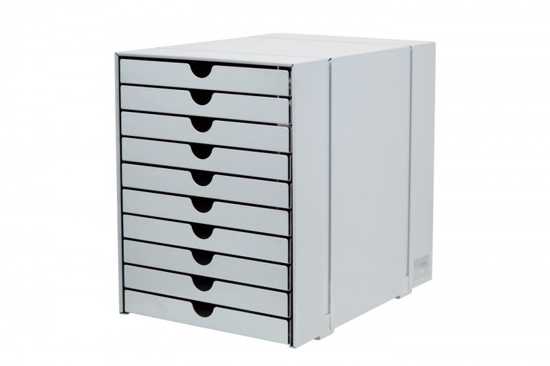 USM-Haller Inos-Coffre / casiers de rangement Gris clair