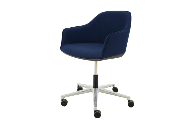 Vitra Softshell Chair Tissu / Gris