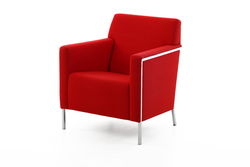 Moroso Steel Sessel Stoff / Rot