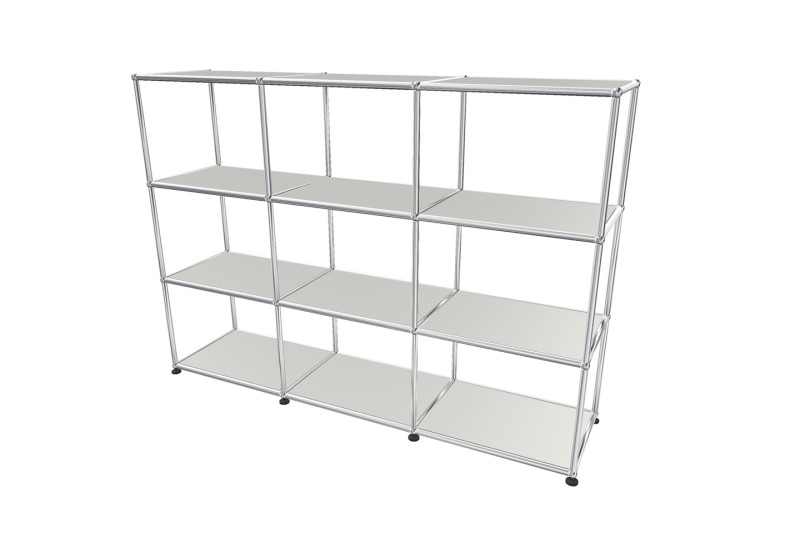 USM Haller Regal / Bücherregal in Breite 150 cm x Tiefe 35 cm