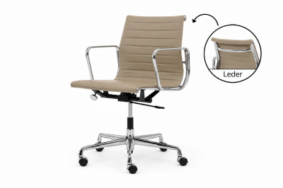 Vitra EA 117 Leder / Beige