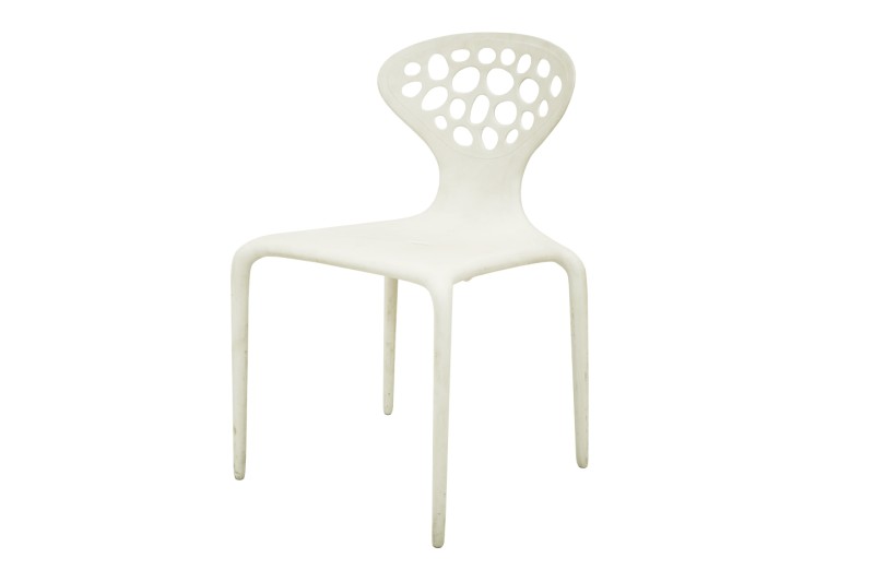 Moroso Supernatural Visitor Chair Plastic / White