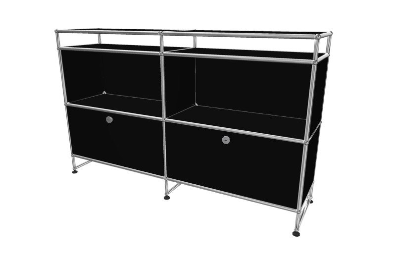 USM Haller Aparador Negro Grafito RAL 9011