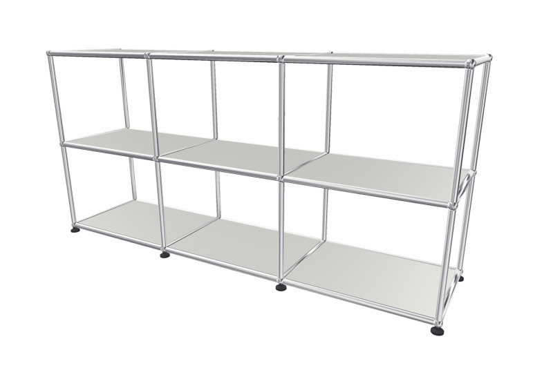 USM Haller Regal / Bücherregal in Breite 150 cm x Tiefe 35 cm