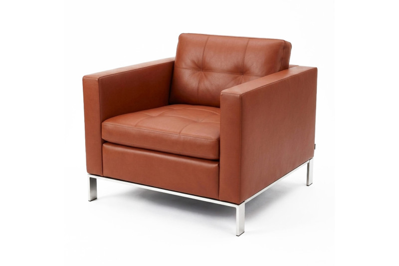 Walter Knoll Foster Sessel 502 Leder / Cognac