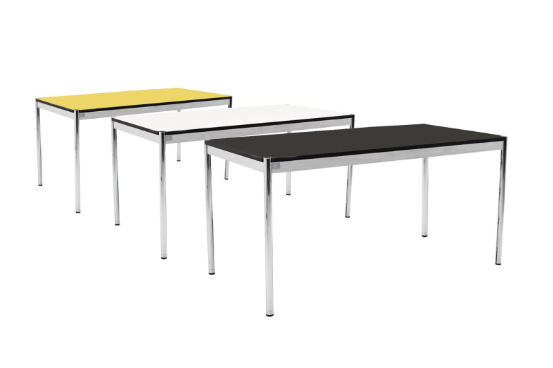 Vitra Aluminium Group EA 108 Silla de Reunion Piel / Negro
