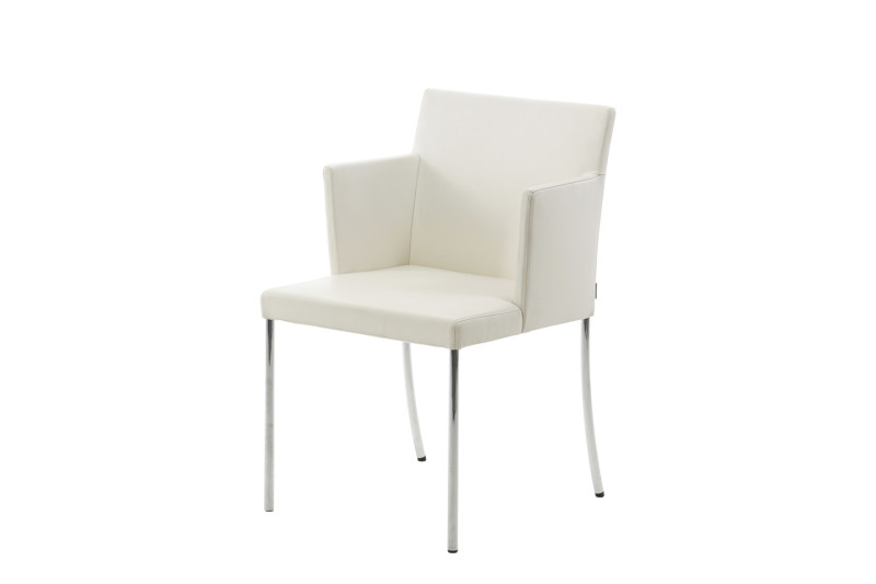 Walter Knoll Jason Lite 1710 Stuhl Leder / Cremeweiß