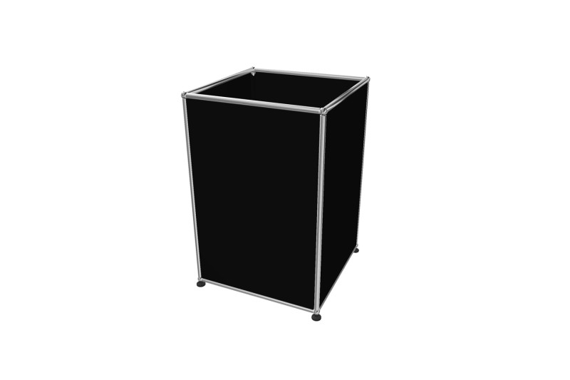 USM Haller Pot de Fleurs Noir Graphite RAL 9011