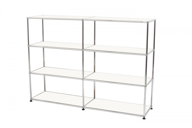 USM Haller Bibliotèque Blanc Pur RAL 9010