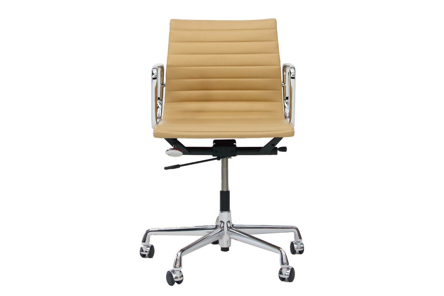 Vitra Aluminium Chair Ea 117 Office Swivel Chair Premium Leather Beige Ea 109 125 Vitra Design Classics English