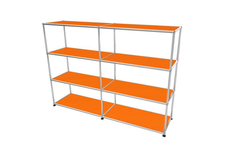 USM Haller Regal / Bücherregal in Breite 150 cm x Tiefe 35 cm