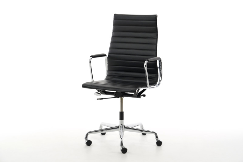 Vitra EA 119 Leder / Schwarz