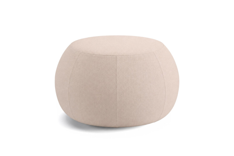 arper Gervasoni PIX gestoffeerde poef / beige