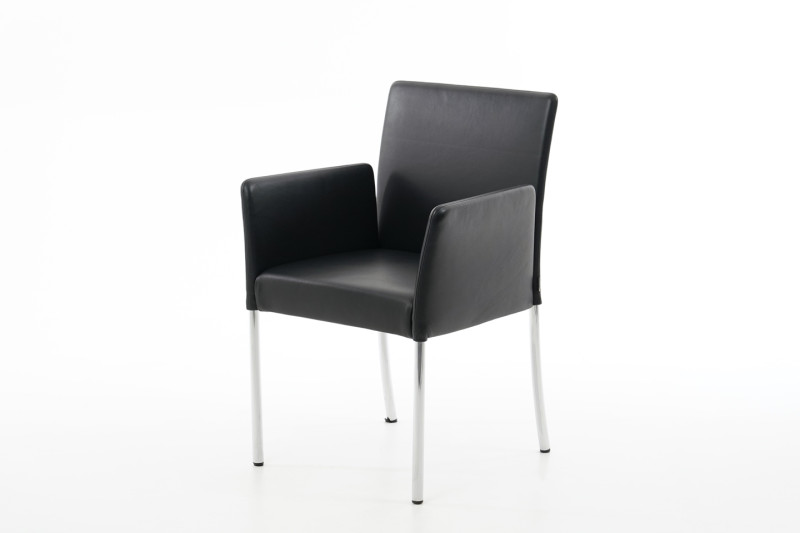 Walter Knoll Jason 1410 Stuhl Leder / Schwarz