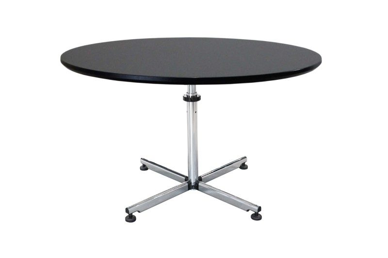 USM Kitos Conference Table / Black / Ø 120 cm