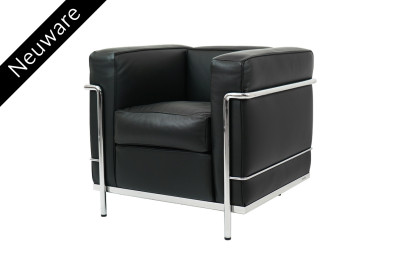 Cassina LC2 Le Corbusier Sessel Leder / Schwarz