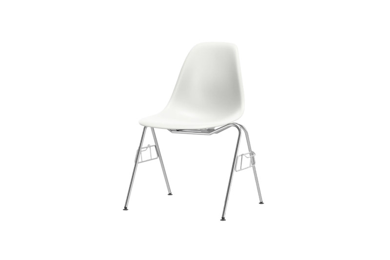 Vitra Eames Plastic Side Chair DSS Weiß
