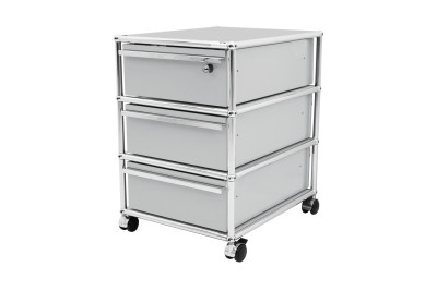 USM Haller Rollcontainer Lichtgrau RAL 7035
