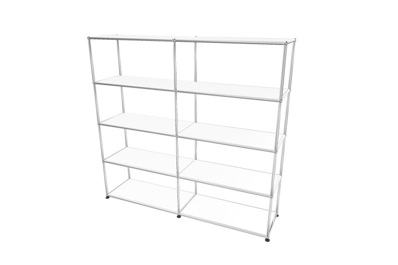 USM Haller Regal / Bücherregal in Breite 150 cm x Tiefe 35 cm