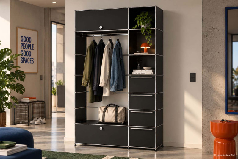 USM Haller Garderobenschrank Tiefe 50 cm